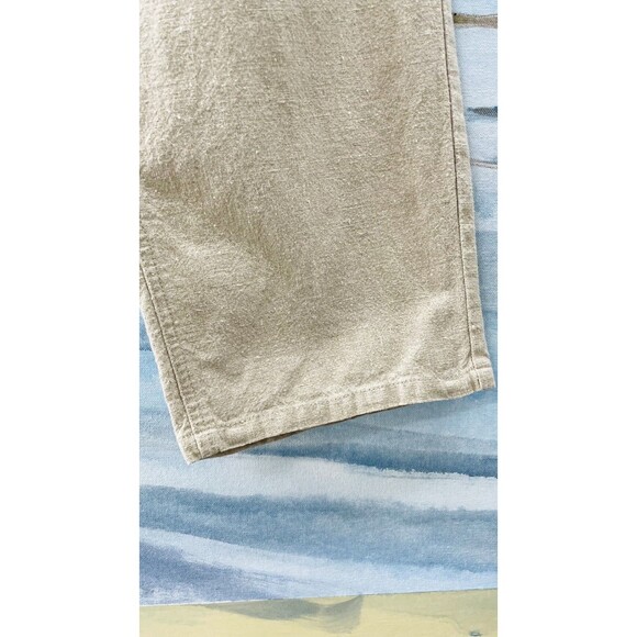 Vintage Linen Pants Liz Claiborne Linen Pants Womens Linen VTG Pants 32x32 Linen - Picture 5 of 16